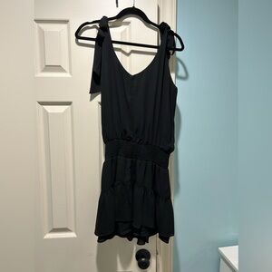 Black cocktail dress